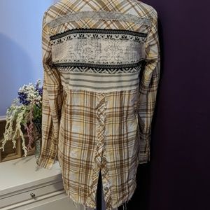 (2/$20) Free People Button Down